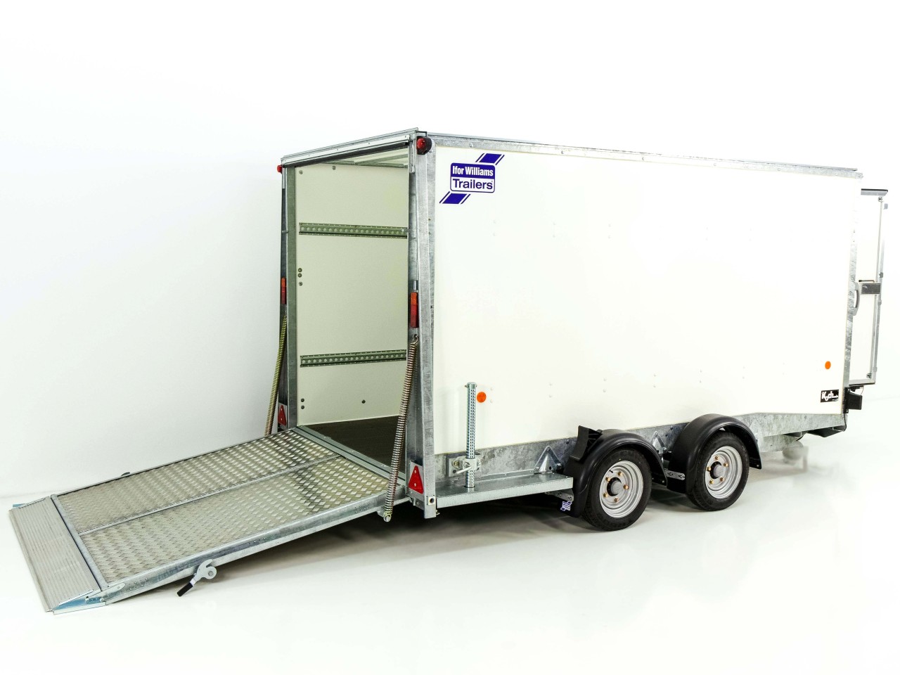 Ifor Williams Kofferanhänger BV 106G 173 x 300 cm Höhe 214 cm 3,5t, Klappenkombi