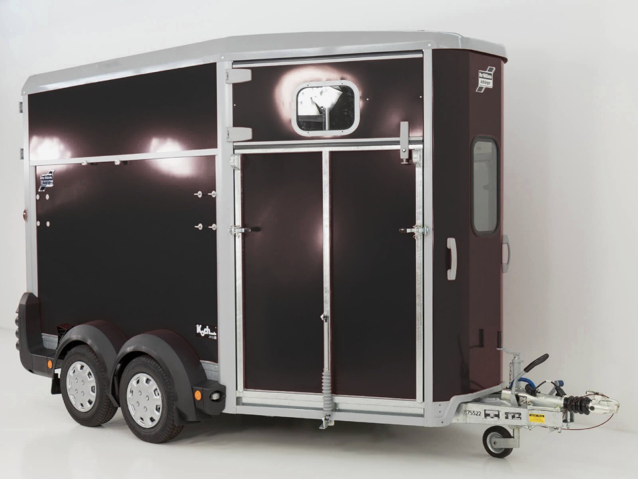 Ifor Williams Pferdeanhänger HB511, schwarz, Frontausstieg