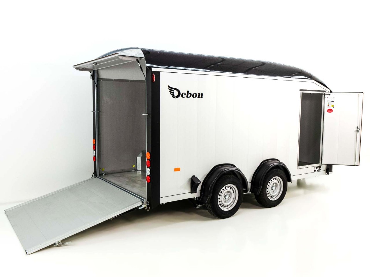 Debon Kofferanhänger Roadster Alu C900 202 x 495 x 200 cm 3,5t schwarz