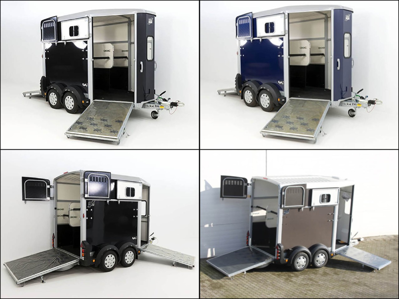 Ifor Williams Pferdeanhänger HB506, Frontausstieg