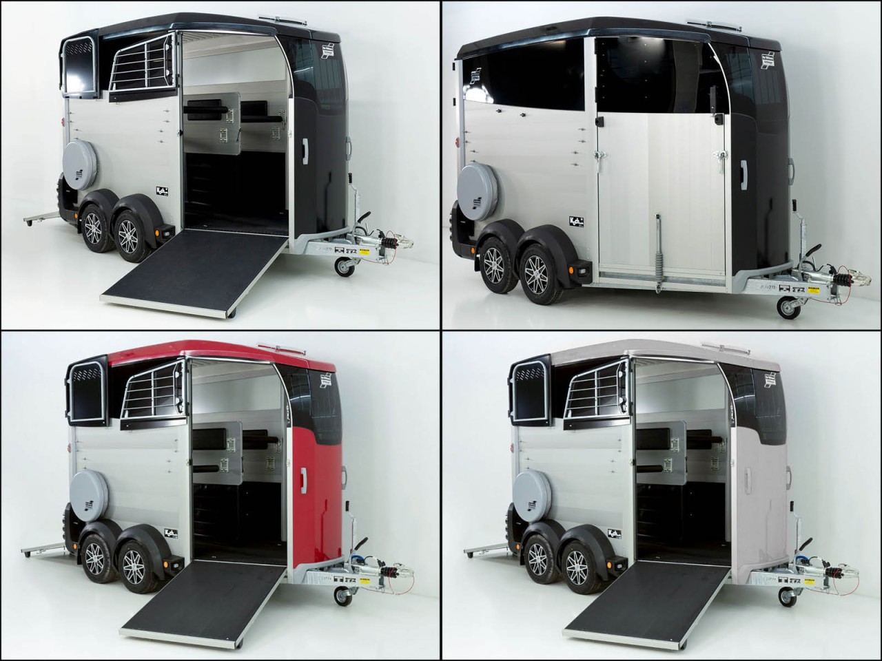 Ifor Williams Pferdeanhänger HBX 506, Frontausstieg, Neues Modell