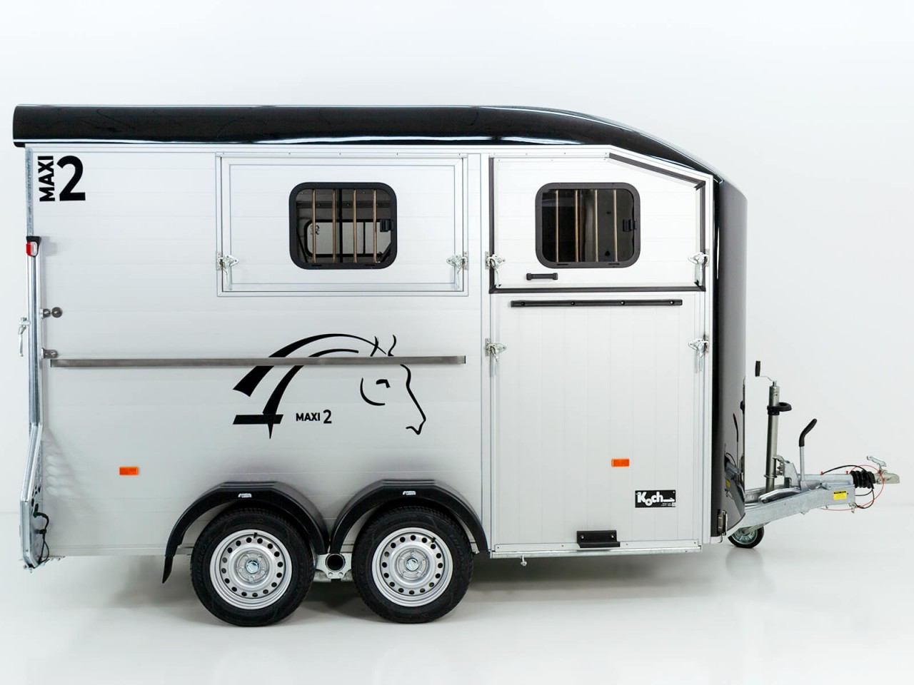 Cheval Liberte Pferdeanhänger Maxi 2, schwarz