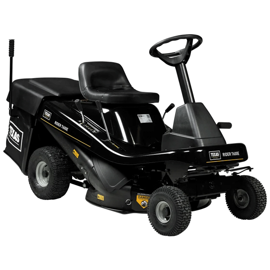 Texas Rasentraktor Rider 7600E 3in1