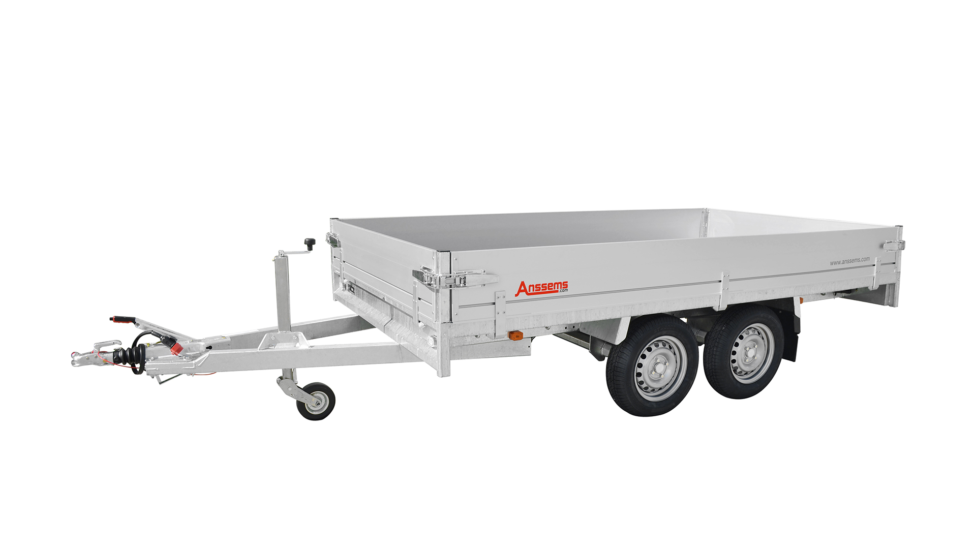 Anssems PKW-Anhänger Hochlader Alu PSX 2000 kg, Ladefläche 3,25 x 1,78 m