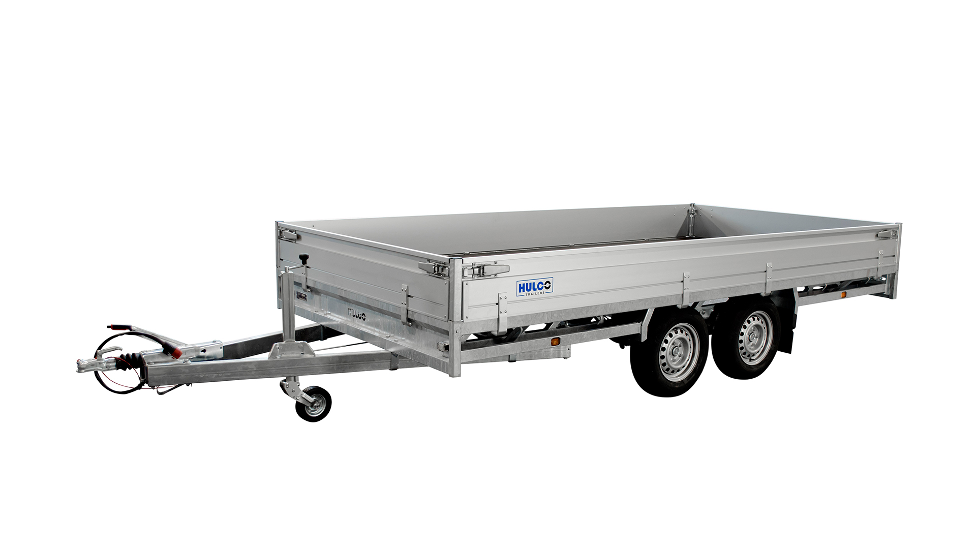 Hulco PKW-Anhänger Hochlader Alu MEDAX-2, 3000 kg, Ladefläche 4,05 x 1,83 m