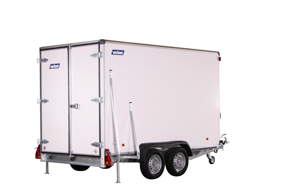 Variant PKW-Anhänger Kofferanhänger mit Flügeltüren 2000 kg, Ladefläche 3,46 x 1,85 m, Innenhöhe 2,07 m 2005 CVB35
