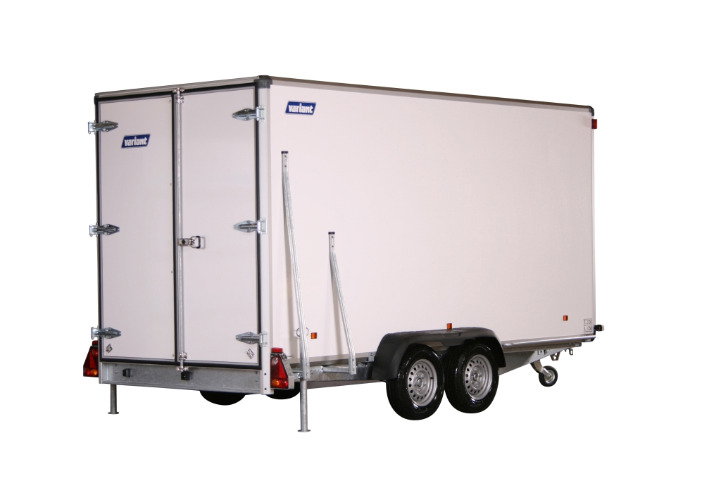 Variant PKW-Anhänger Kofferanhänger mit Flügeltüren 2700 kg, Ladefläche 4,13 x 1,85 m, Innenhöhe 2,07 m 2705 CVB42