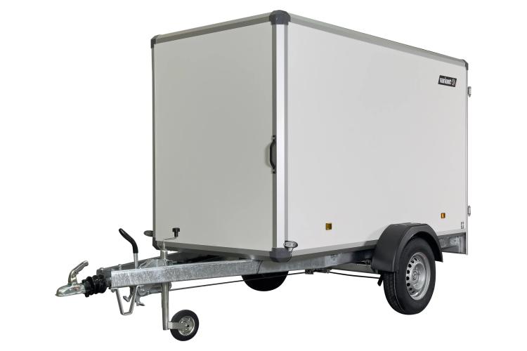 Variant PKW-Anhänger Kofferanhänger 1313 C2 mit Flügeltüren, 1350 kg, Ladefläche 2,58 x 1,42 m, Innenhöhe 1,57 m
