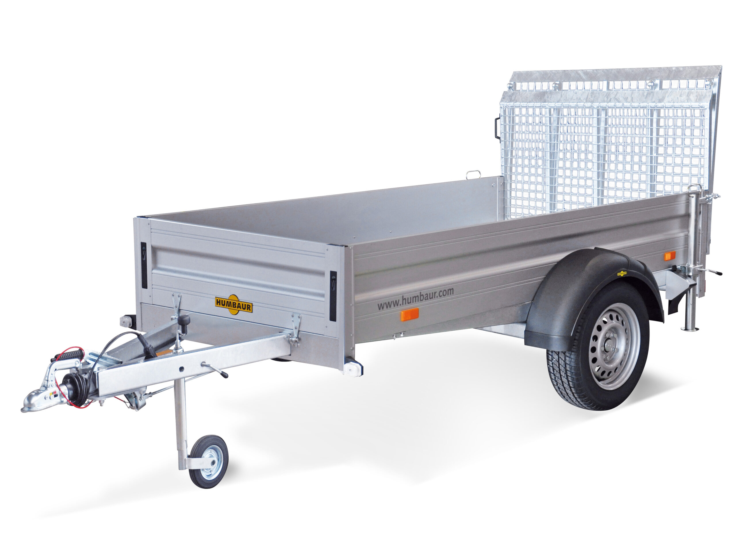Humbaur PKW-Anhänger Tieflader HA 132513 ÜFW, 1300 kg, Ladefläche 2,51 x 1,31 m mit klappbarer Überfahrwand