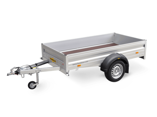 Humbaur PKW-Anhänger Tieflader HA 752111 KV, 750 kg, Ladefläche 2,05 x 1,10 m mit Klappe vorne
