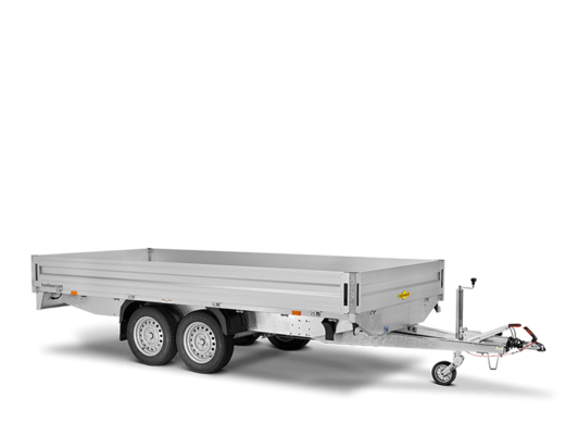 Humbaur PKW-Anhänger Hochlader HT 304121, 3000 kg, Ladefläche 4,10 x 2,10 m