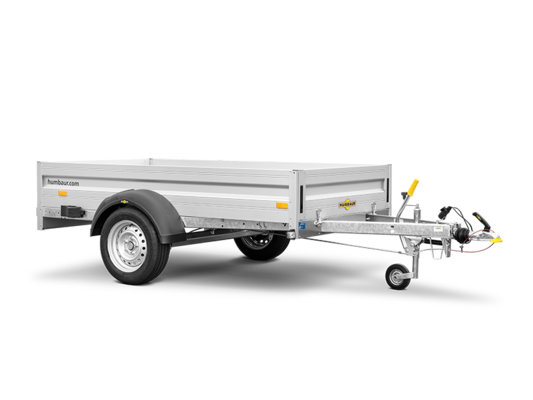 Humbaur PKW-Anhänger Tieflader HA 133015 KV Alu 1300 kg Ladefläche 3,03 x 1,50 m mit Klappe vorn