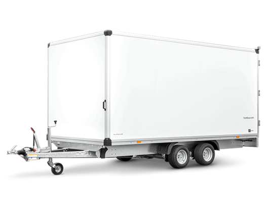 Humbaur PKW-Anhänger HKN 353218-20 PF30 Kofferanhänger Sandwich Ladefläche 3,18 x 1,73 Innenhöhe 1,88 m 3500 kg
